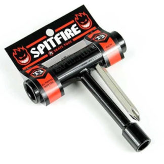 SPITFIRE "T3" Black Multifunction Skate Skateboard Tool
