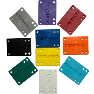 Century Skateboard Riser Pads 1/8 inch