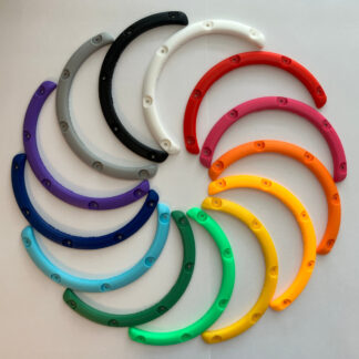 Jaw Bone 1980s Style Skateboard Guard, Nose Grab, Choice of 13 Colors