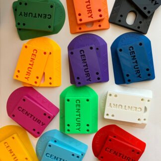 Century Pyramid Skateboard Riser Pads, 3/8" or 1/2" like Santa Cruz Cell Block