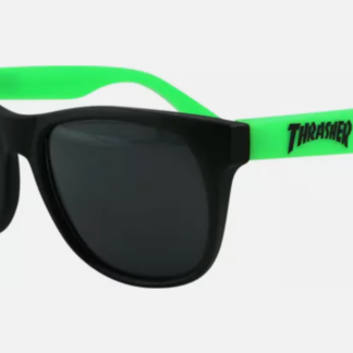 Thrasher Magazine Men's Skateboard Logo Shades Sunglasses GREEN