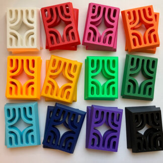 Tombstone Skateboard Riser Pads, 1/4, 3/8, 1/2 inch Universal Fit Slope Sides