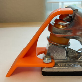 Century Skateboard Truck Lappers, vintage style, ORANGE